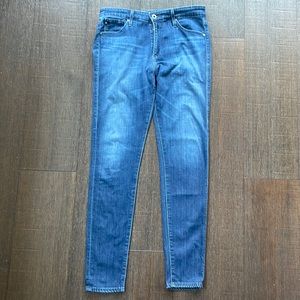 AG The Farrah Skinny High Rise Skinny Size 28
